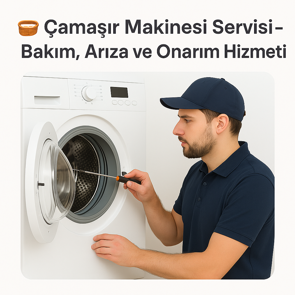 Çamaşır Makinesi Servisi – Bakım, Arıza ve Onarım Hizmeti